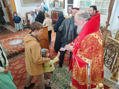 Епископ Никита посетил село Фроловское