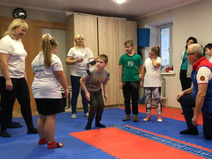 Ребята из общественной организации "Город Надежды" приняли участие в выполнении нормативов ГТО