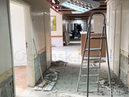 В травматологическом центре Обнинска начался ремонт