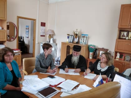 Участие благочинного Людиновского округа Козельской епархии в заседании оргкомитета по подготовке конференции в рамках БРОЧ