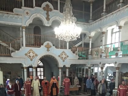 ПРАЗДНИЧНЫЕ БОГОСЛУЖЕНИЯ  В КАЗАНСКОМ СОБОРЕ ГОРОДА ЛЮДИНОВО