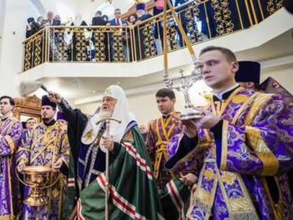 Святейший Патриарх Кирилл совершил освящение храма на территории СИЗО № 1 «Матросская тишина» в Москве