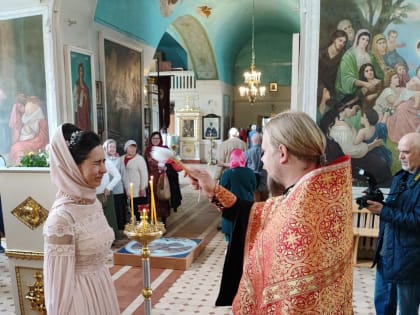 Молебен по случаю завершения учебного года в  православной гимназии