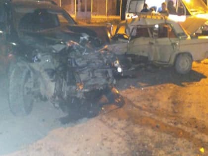 При столкновении двух автомобилей в Медыни пострадал человек