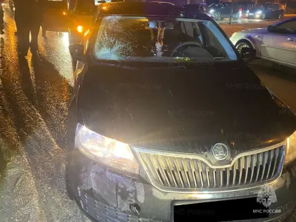В Калуге машина наехала на пешехода