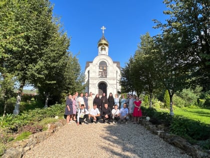 Паломничество детей из Калуги и Малоярославца в обитель святых Жен Мироносиц