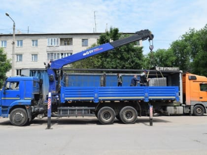 Стройматериалы из Калужской области помогают восстанавливать Первомайск