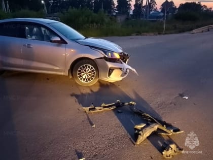 В Калужской области скутерист угодил под колеса иномарки