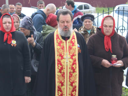 9 мая в храме преподобного Сергия Радонежского города Людиново   