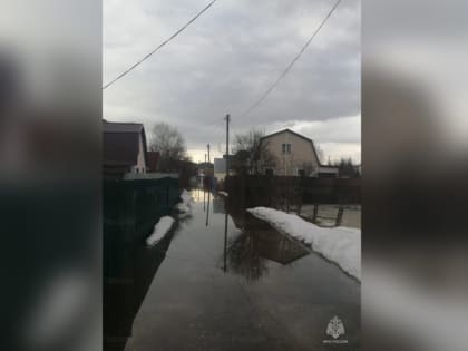 12 дачных участков подтопило под Обнинском