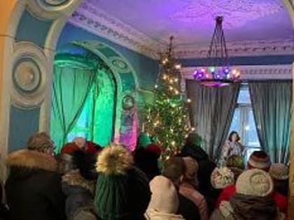 В Обнинске сказочный дух Рождества посетил Морозовскую дачу