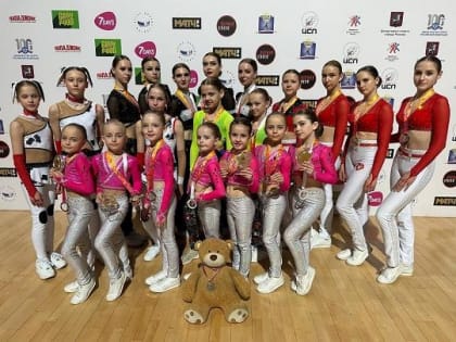 Победа обнинских спортсменок в фитнес-аэробике