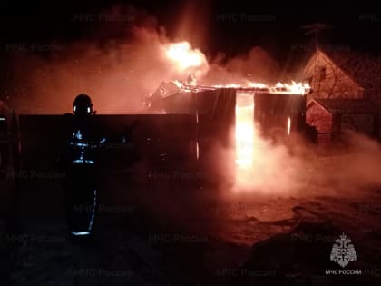 В Калужской области сгорел автомобиль