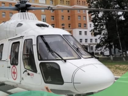 Санитарная авиация доставила трёх пациентов в калужские больницы