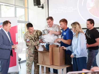 Передача мобильных установок для танкового батальона в Калужской области