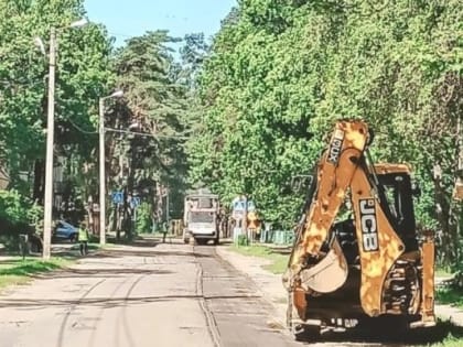 В «старом» городе продолжается ремонт дорог