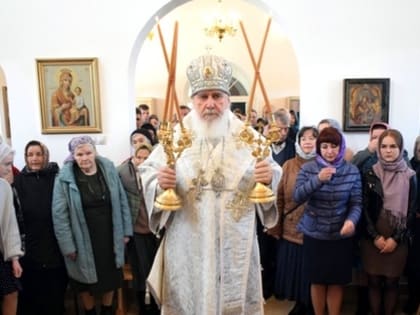 В п. Макарово Перемышльского района совершено великое освящение храма в честь равноапостольного великого князя Владимира