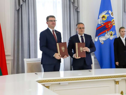 Калужская область подписала дорожную карту с Белоруссией