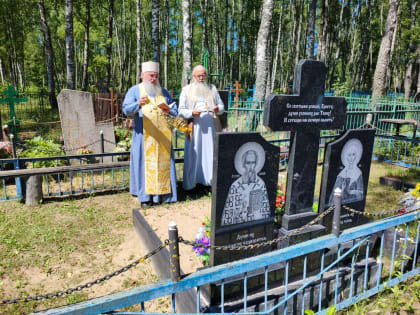 Престольное торжество в деревне Черный Поток Людиновского района