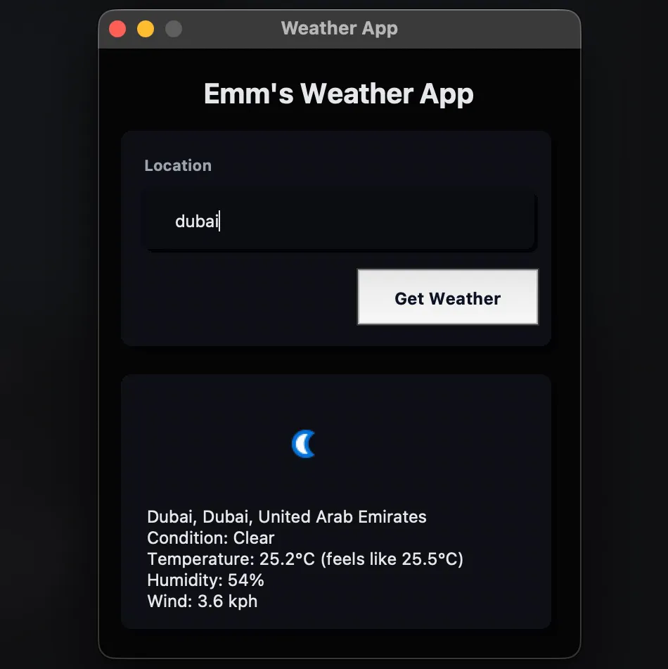 Weather App thumbnail