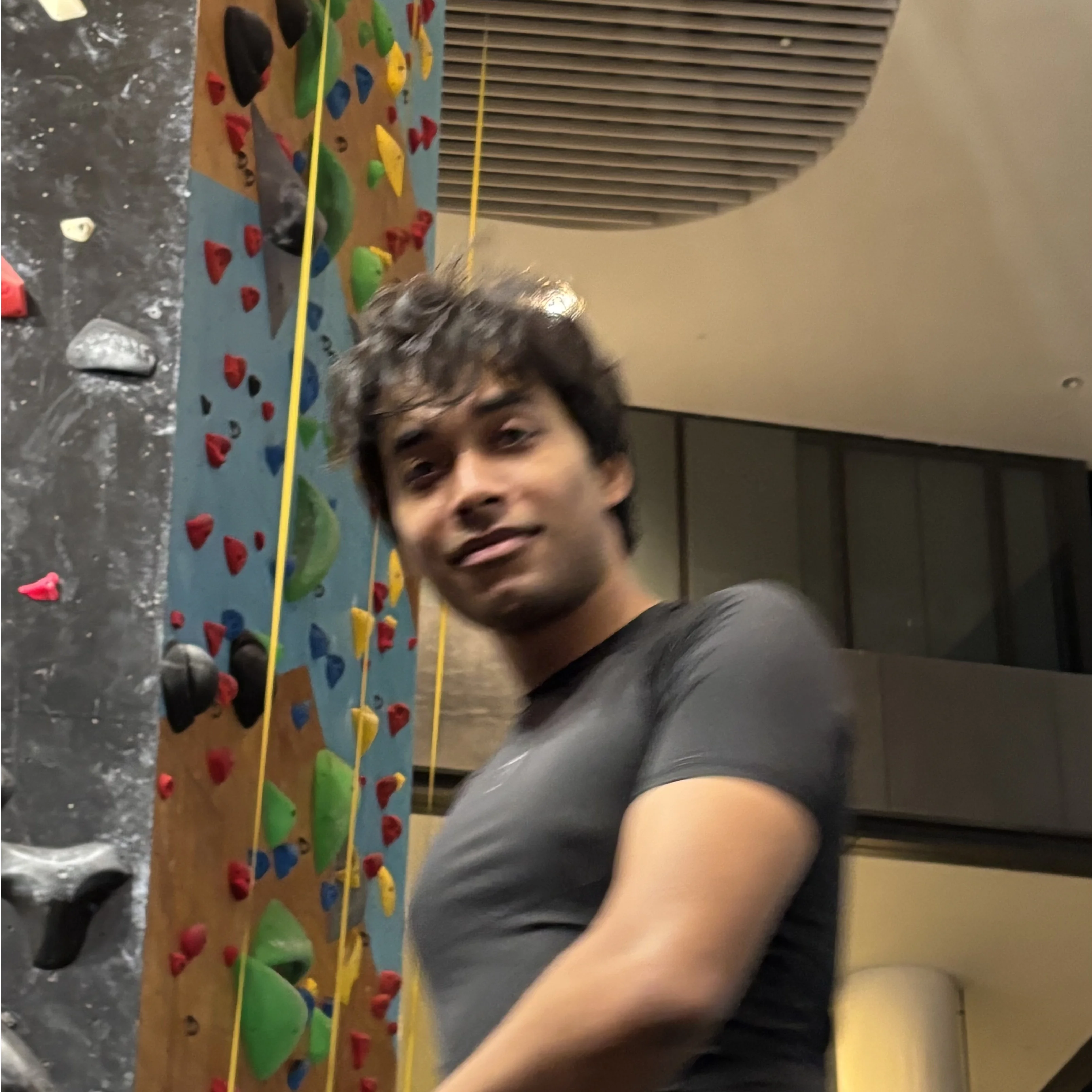 The bouldering area at Our Tampines Hub.