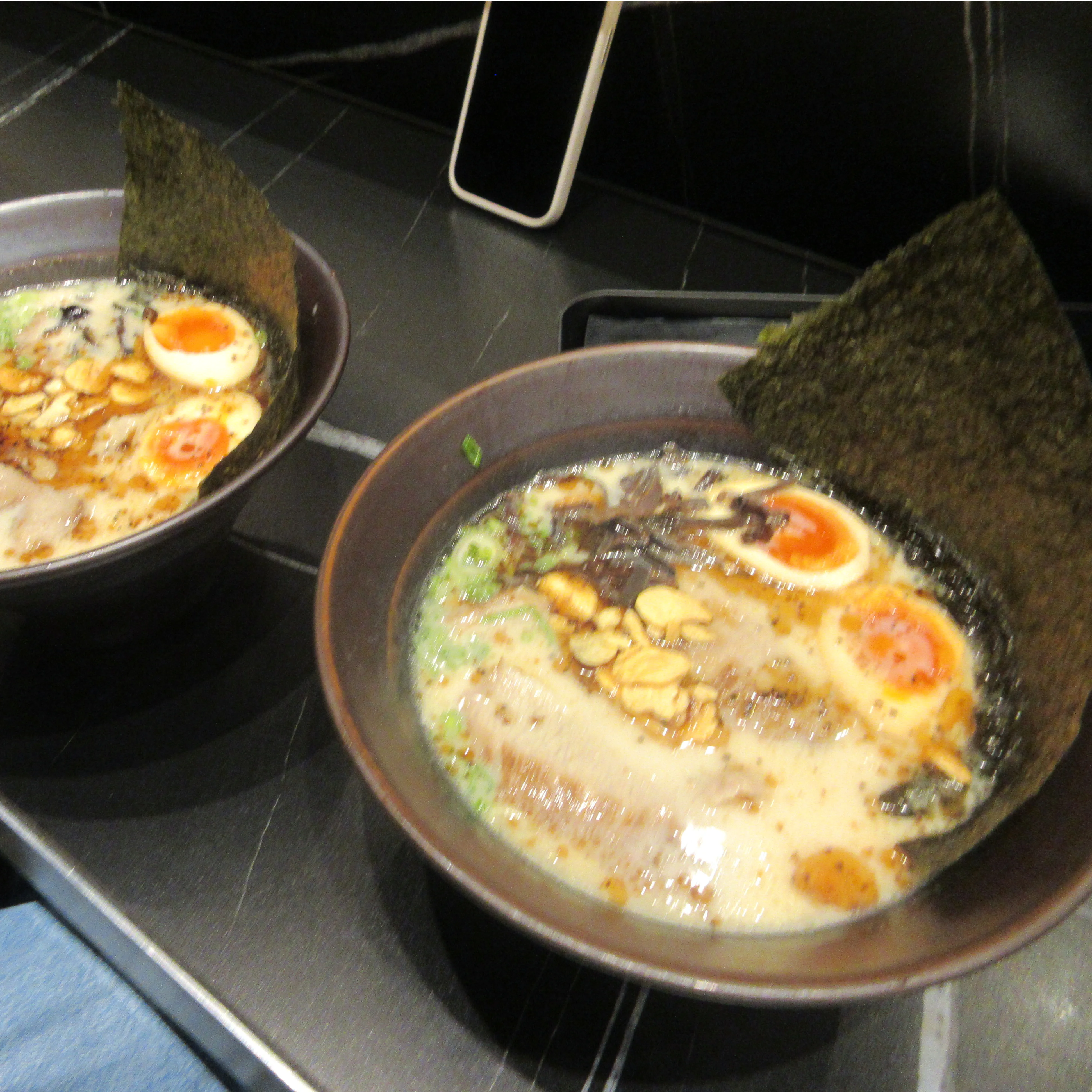 A bowl of ramen at Kiwami Ramen and Gyoza Bar.