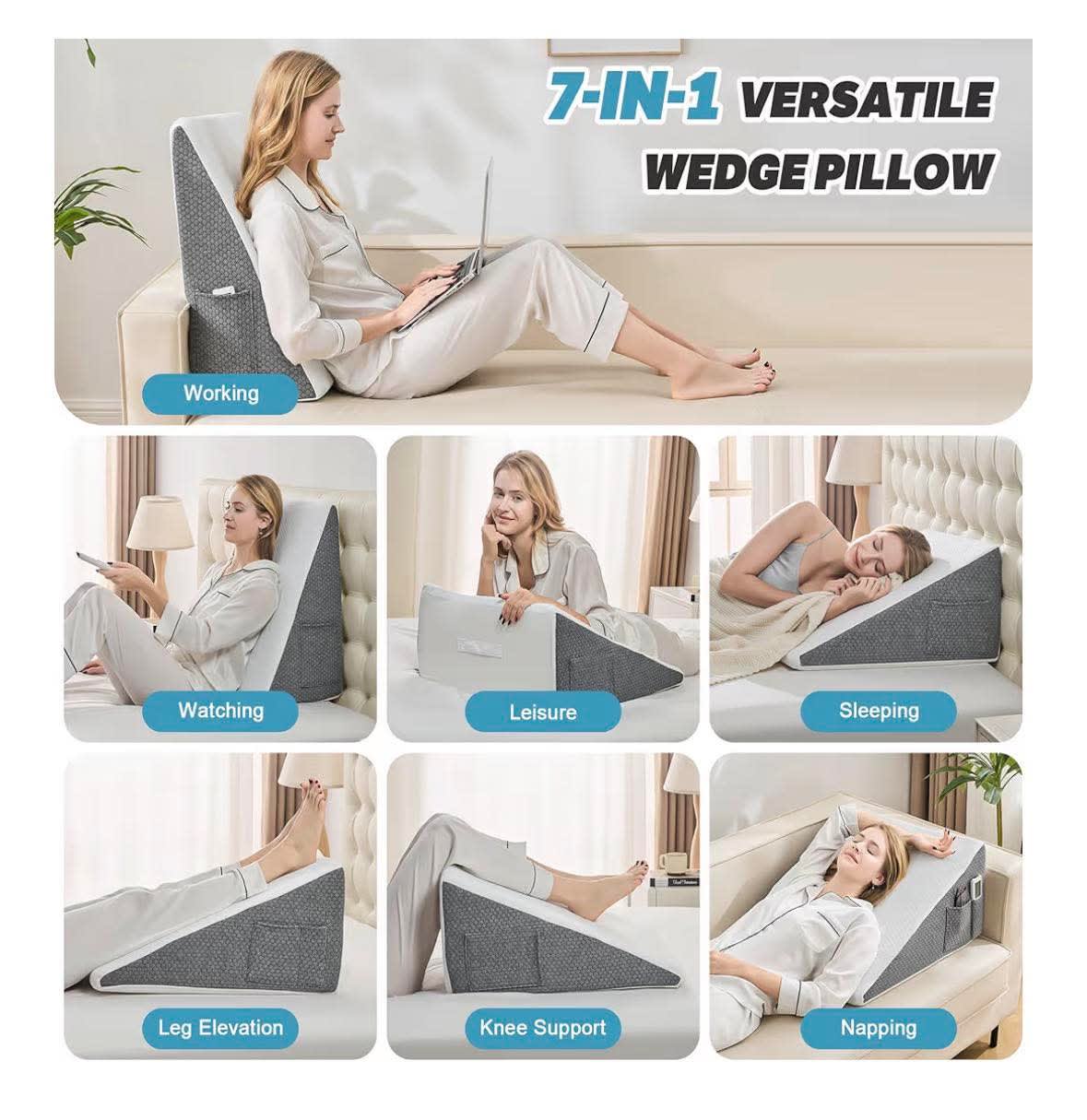 Soft Cushion All in One | Back Pain Relief Cushion for Elders view 3