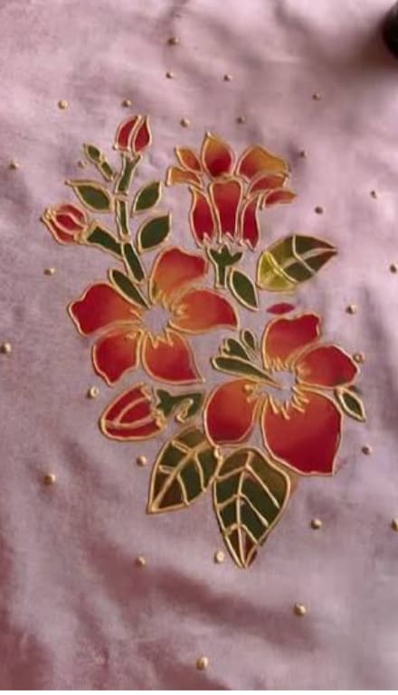 Lawn 2-Piece fabric Painting suit view 6