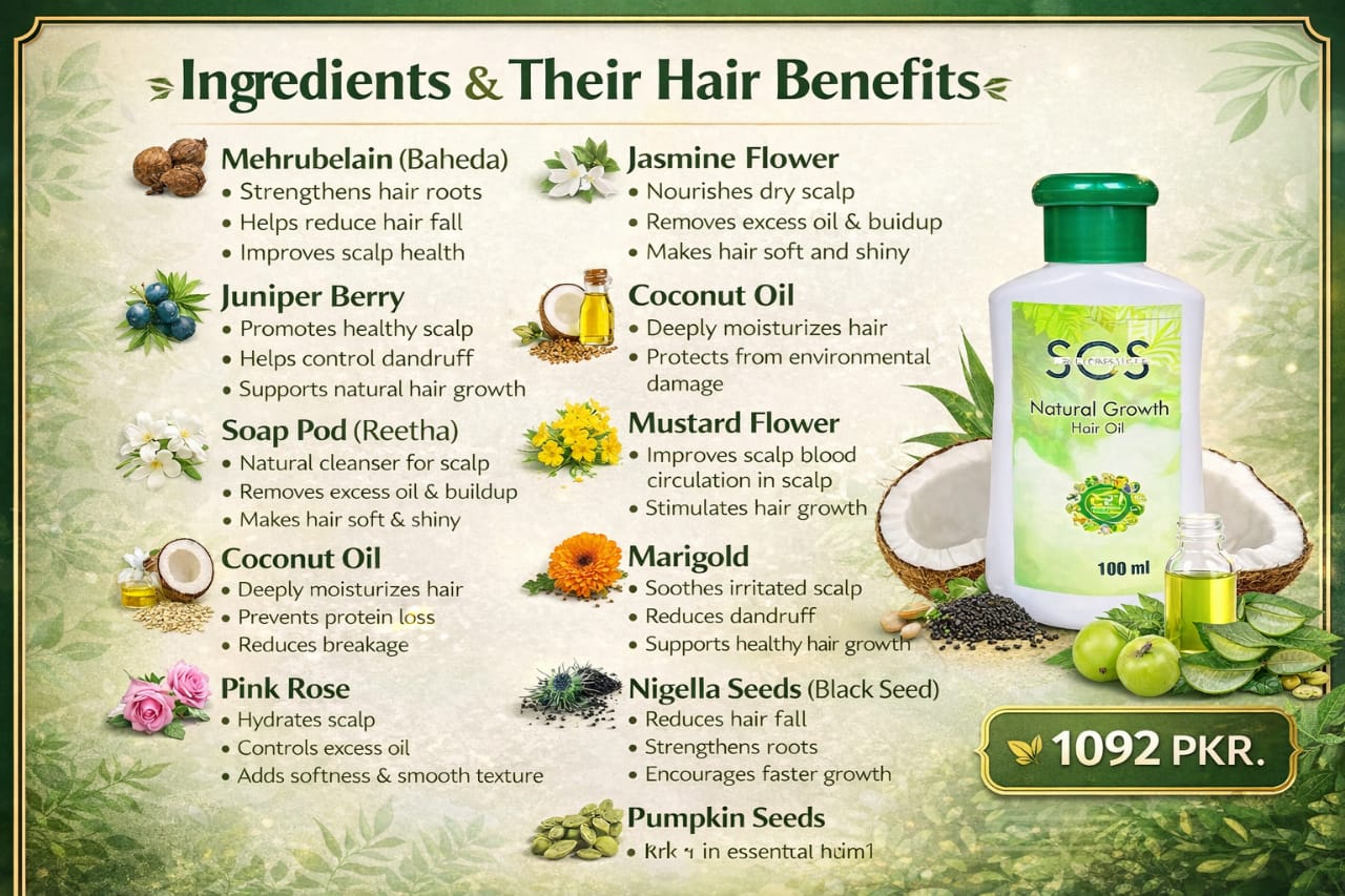 Natural hair oil view 2