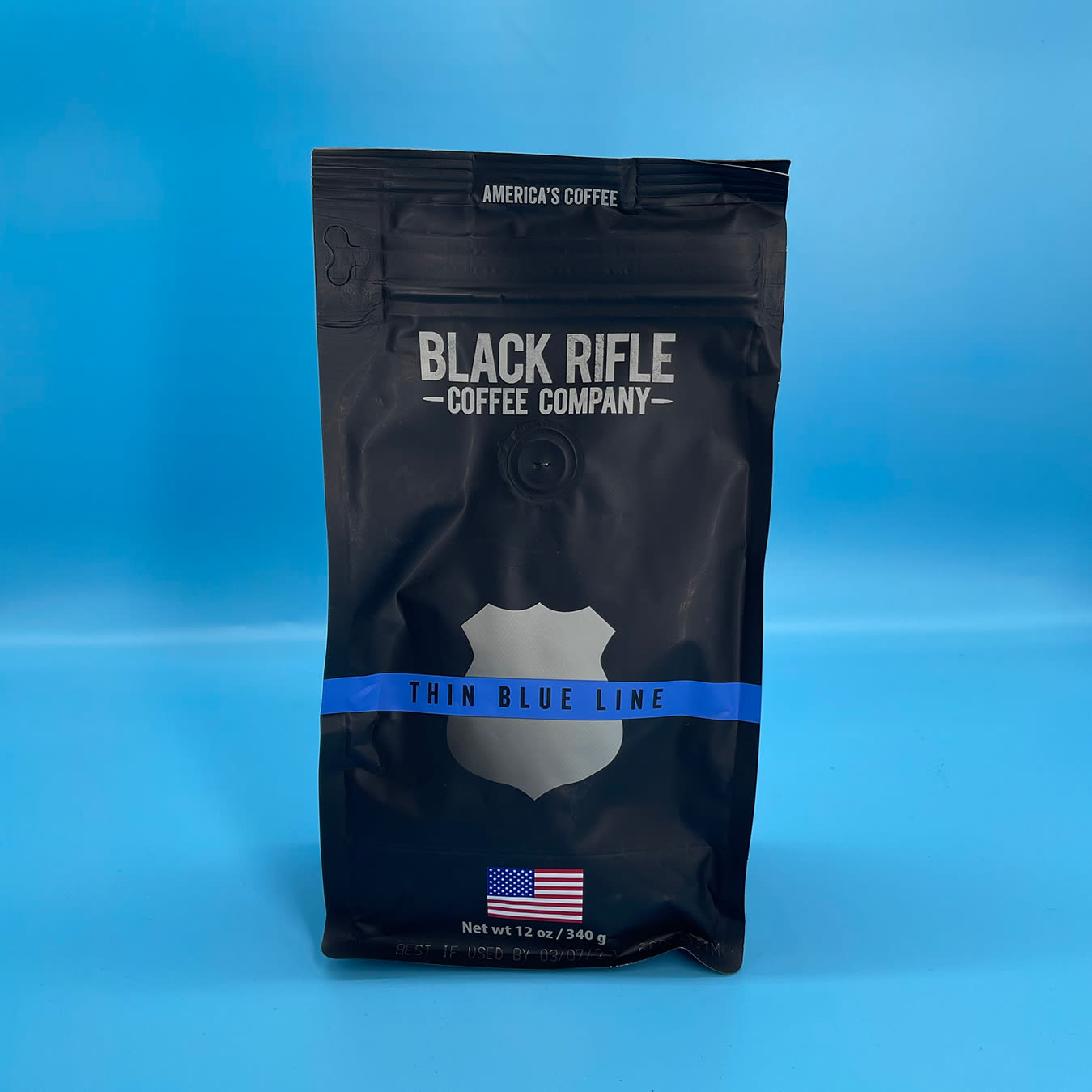 Black Rifle Coffee Company Thin Blue Line Roast Ground Coffee