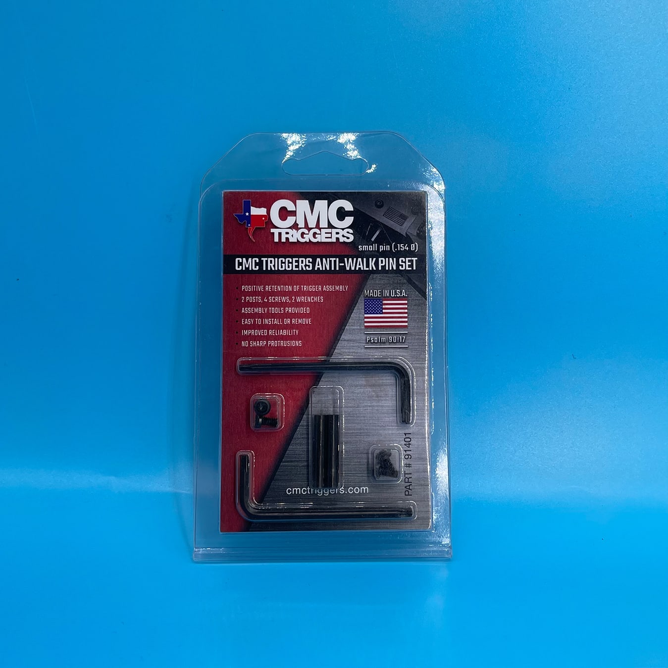 CMC Triggers Anti Walk AR15 Trigger Pins Praxis