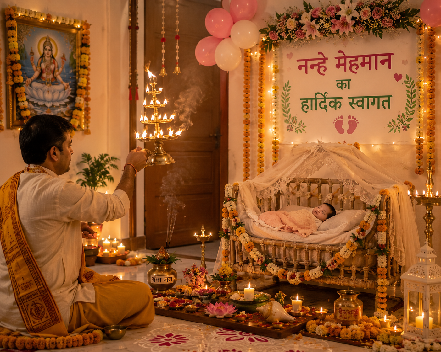 The Importance of Ganga Aarti in a Naming Ceremony