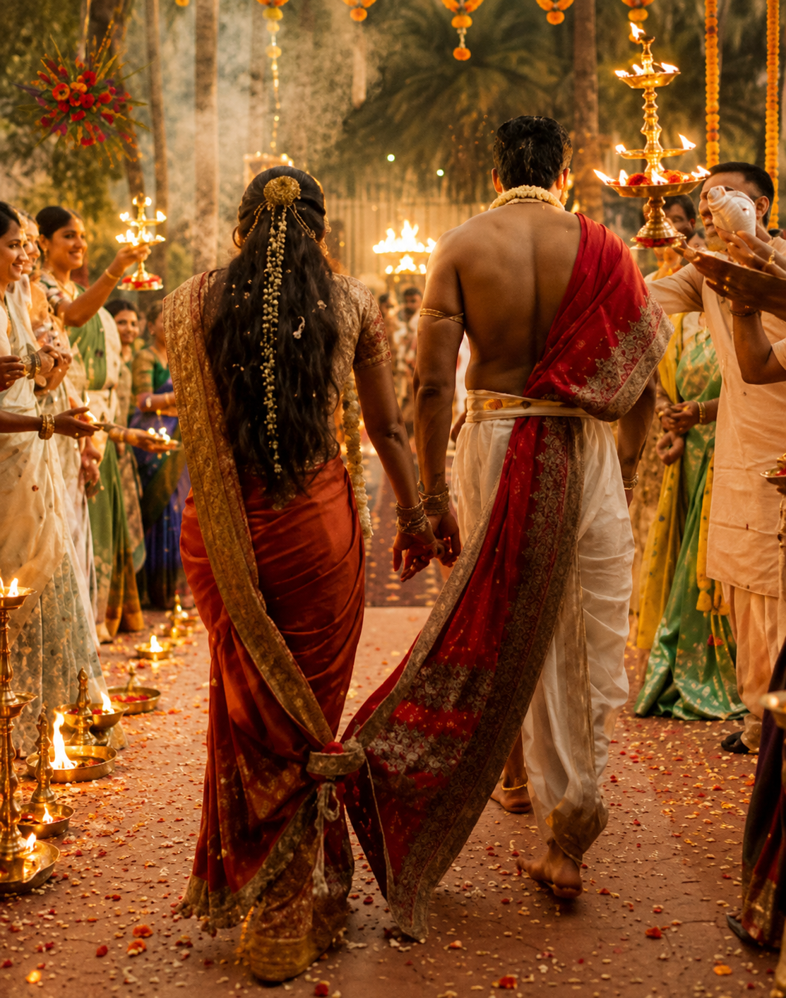 Creating a Divine Wedding Atmosphere with Ganga Aarti