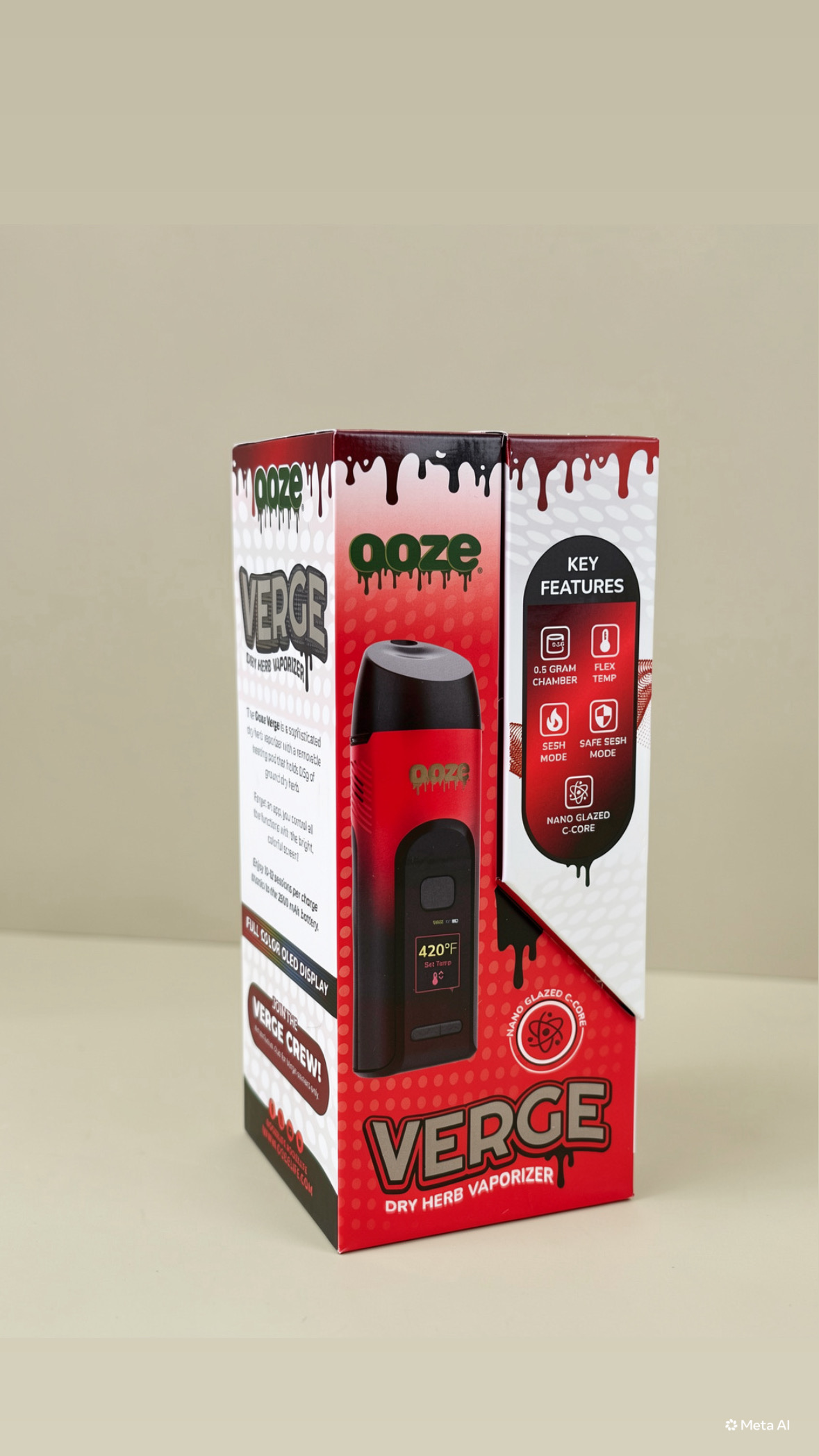 Ooze Verge Dry Herb Vaporize - Thumbnail 2