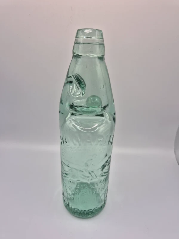 Howard's "Horse and Jockey" Pictorial Manchester Codd Bottle