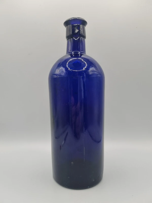 Large Blue Chemist Bottle