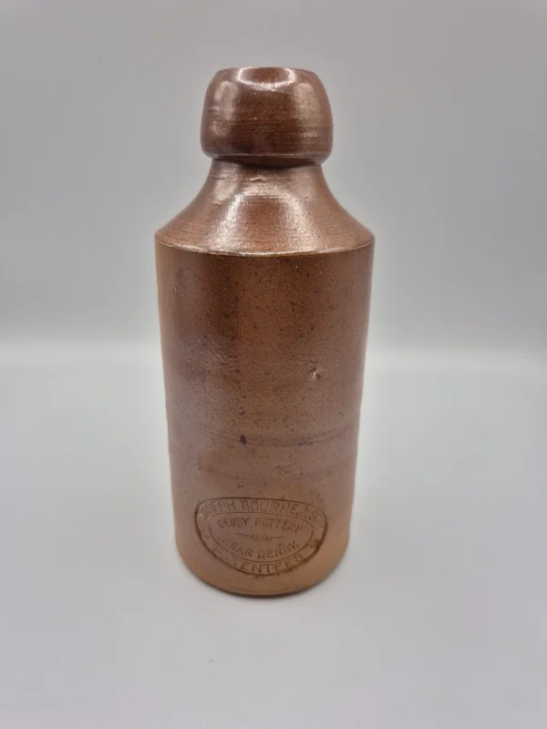 Joseph Bourne & Son Denby Pottery Ginger Beer Bottle