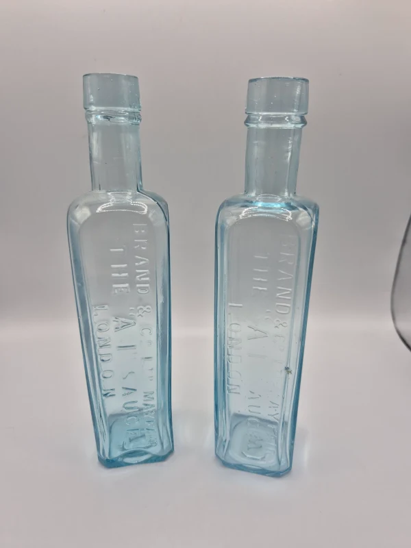 2 London Mayfair Sauce Bottles