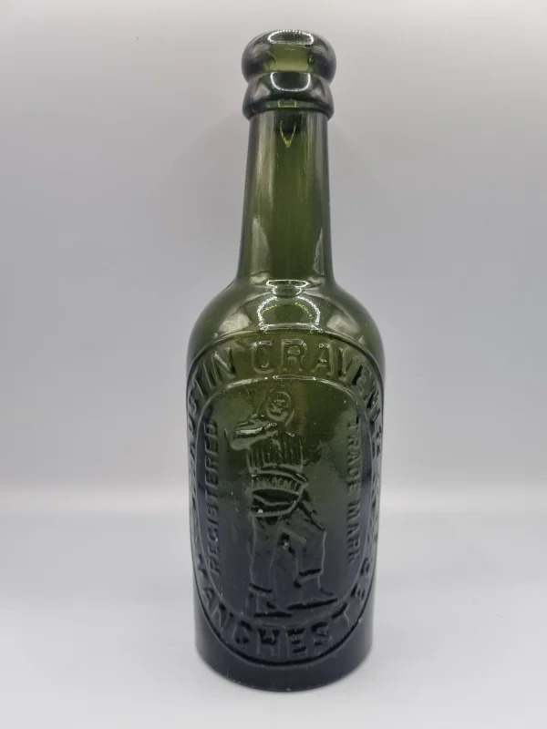Austin Craven "Lifeboatman" Manchester Beer Bottle