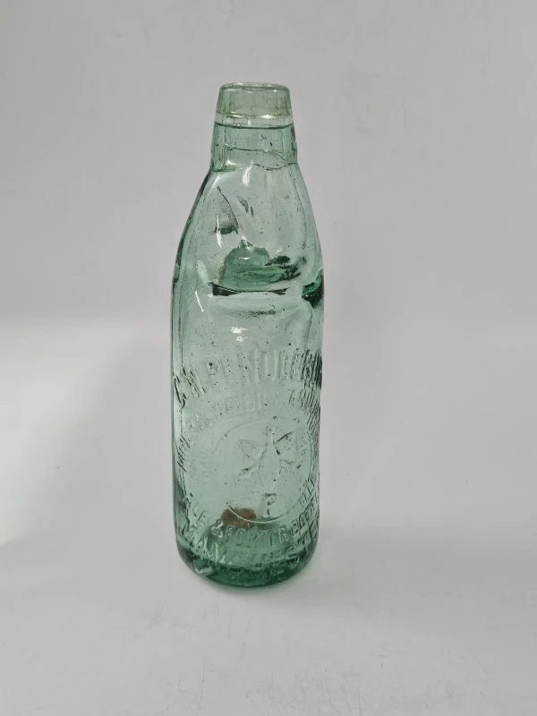 MANCHESTER PICTORIAL CODD BOTTLE