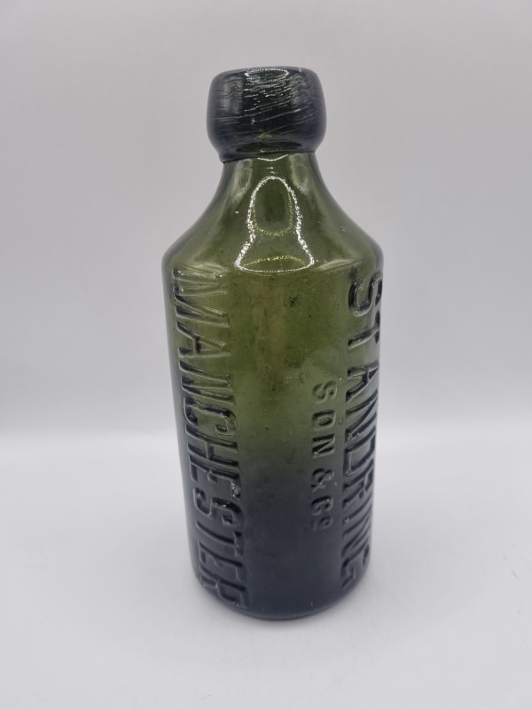 Standring Son & Co Manchester Glass Ginger Beer