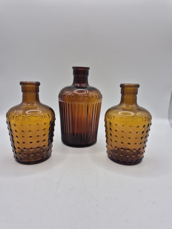 3 Lysol Poison Bottles