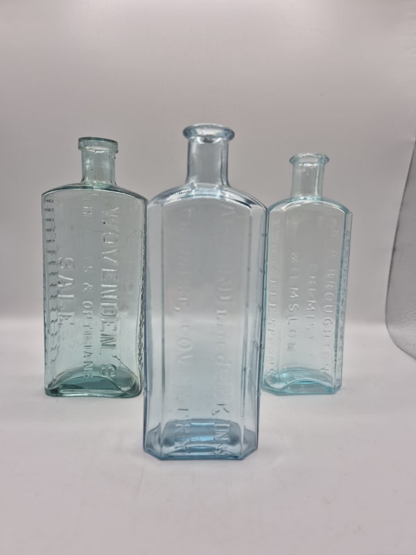 3 Named Chemist Bottles