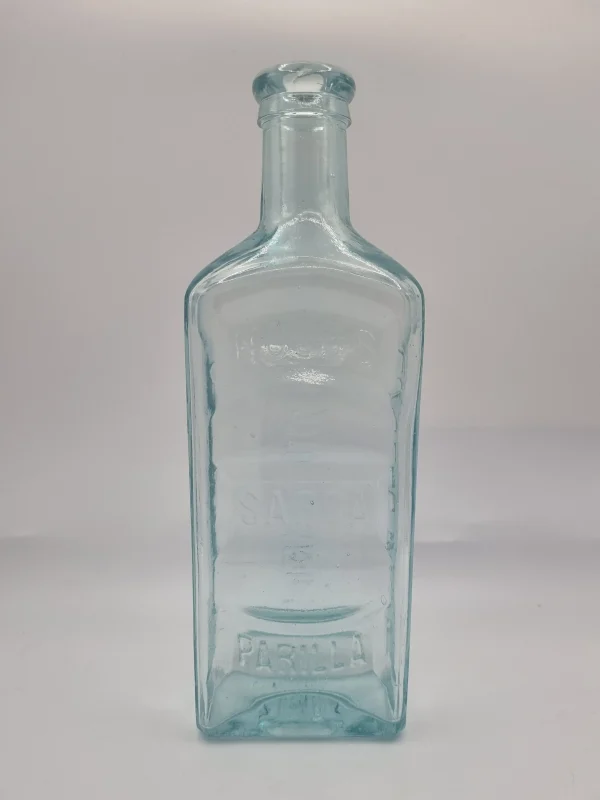 Hoods Sarsa Parilla Apothecaries Bottle