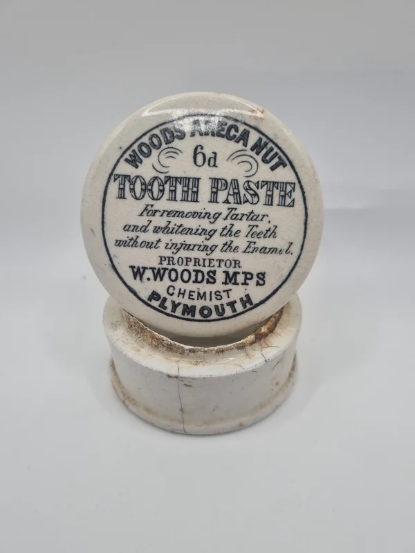 W. Woods Toothpaste Lid and Base