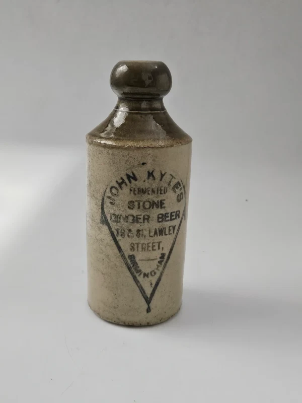KYTES BIRMINGHAM GINGER BEER BOTTLE