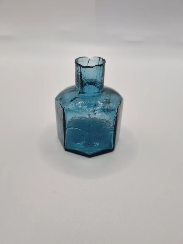 Blue Ink Bottle (Damaged)