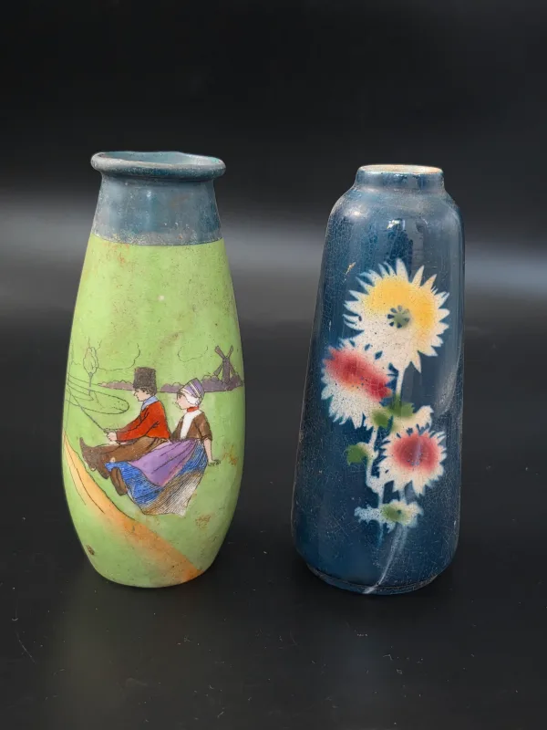 2 NICE 1920'S VASES
