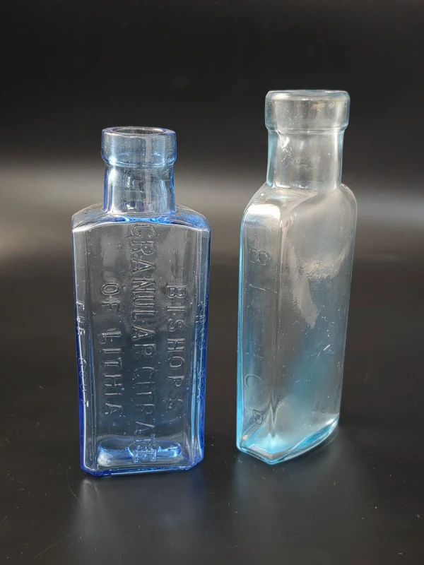 BLUE BISHOPS BOTTLES