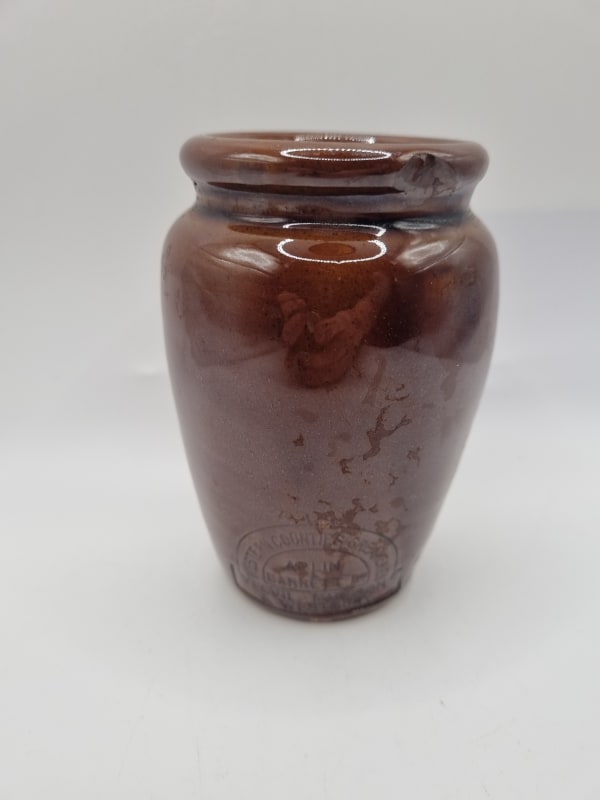 Western Counties Creameries Glazed Pot